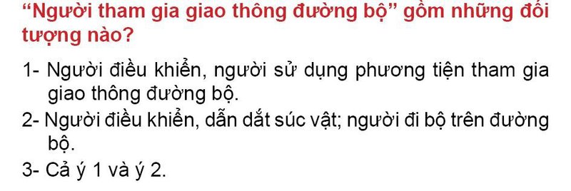 Nội dung câu hỏi thi bằng lái xe số 11