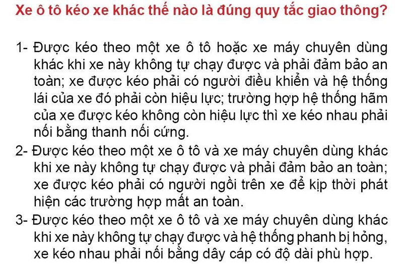 Nội dung câu hỏi thi bằng lái xe số 108