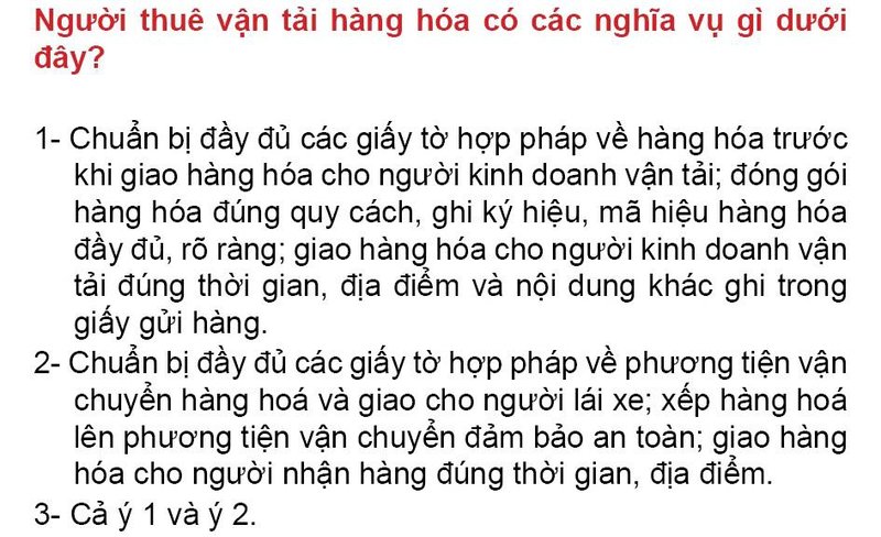 Nội dung câu hỏi thi bằng lái xe số 180
