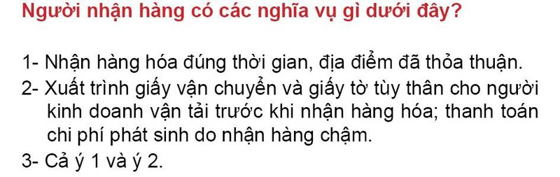 Nội dung câu hỏi thi bằng lái xe số 182