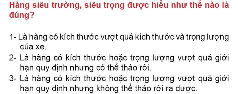 Nội dung câu hỏi thi bằng lái xe số 183