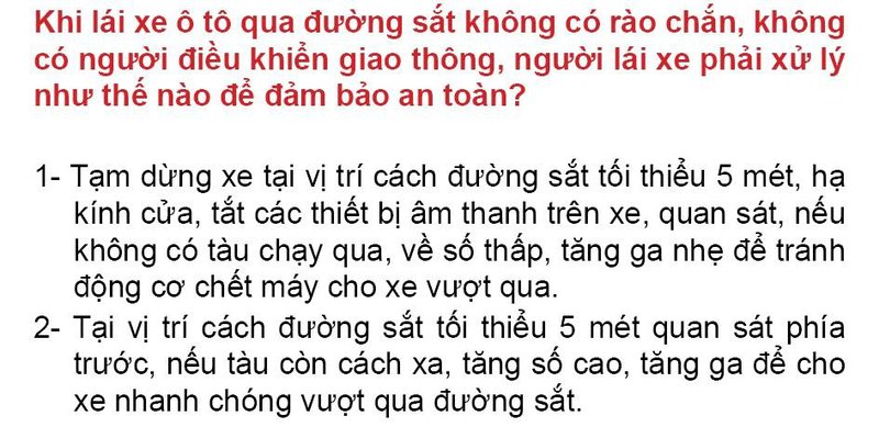 Nội dung câu hỏi thi bằng lái xe số 243