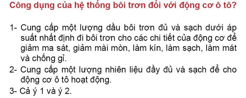 Nội dung câu hỏi thi bằng lái xe số 282