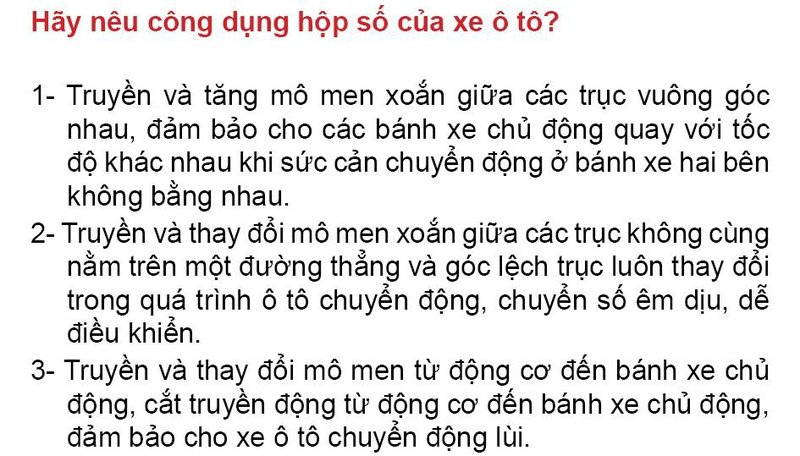 Nội dung câu hỏi thi bằng lái xe số 288
