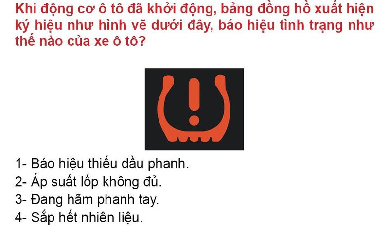 Nội dung câu hỏi thi bằng lái xe số 294