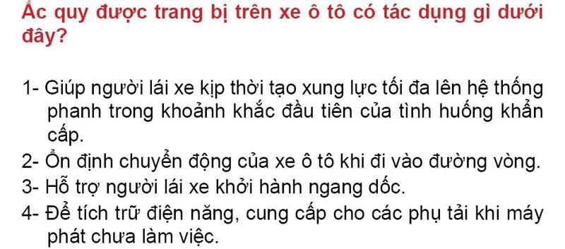 Nội dung câu hỏi thi bằng lái xe số 297