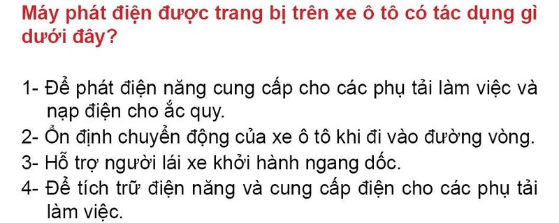 Nội dung câu hỏi thi bằng lái xe số 298