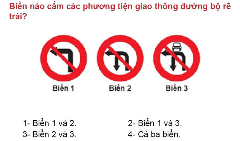 Nội dung câu hỏi thi bằng lái xe số 322