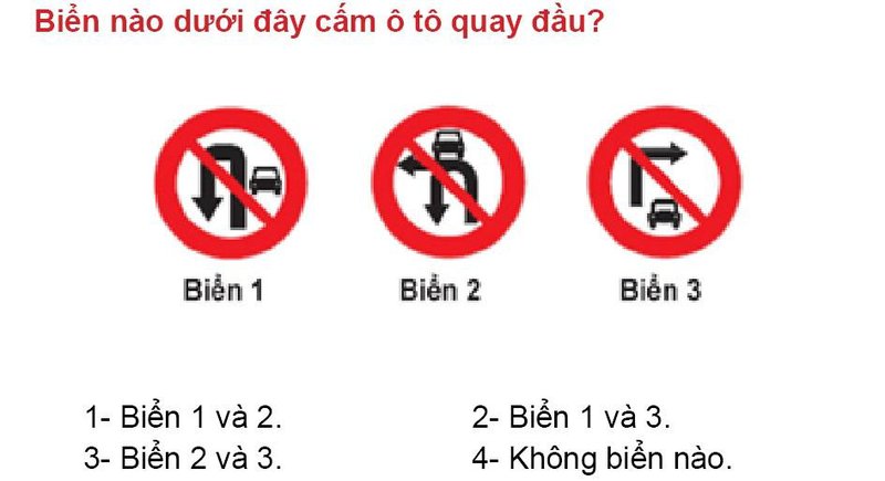 Nội dung câu hỏi thi bằng lái xe số 323