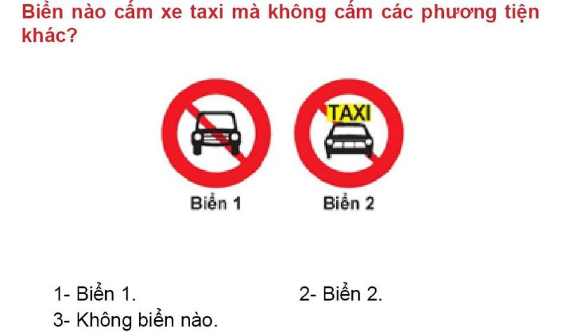 Nội dung câu hỏi thi bằng lái xe số 325