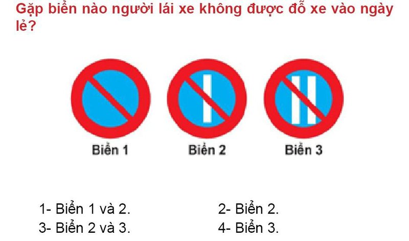 Nội dung câu hỏi thi bằng lái xe số 332