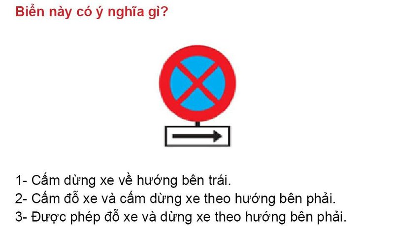 Nội dung câu hỏi thi bằng lái xe số 358
