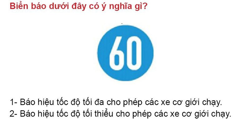 Nội dung câu hỏi thi bằng lái xe số 370