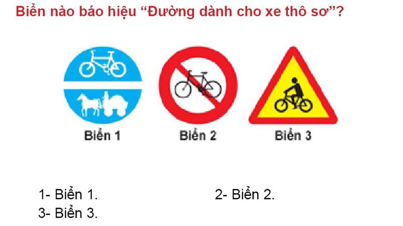 Nội dung câu hỏi thi bằng lái xe số 373