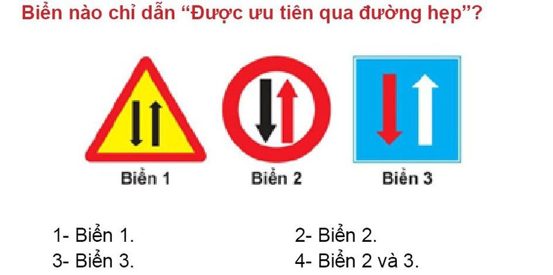 Nội dung câu hỏi thi bằng lái xe số 395