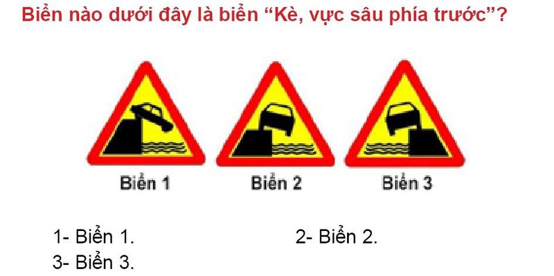 Nội dung câu hỏi thi bằng lái xe số 407