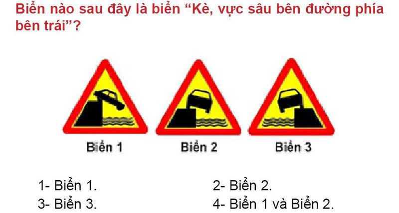 Nội dung câu hỏi thi bằng lái xe số 408