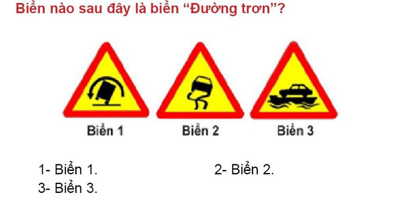 Nội dung câu hỏi thi bằng lái xe số 410