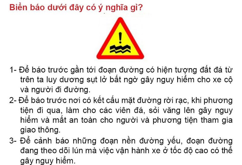 Nội dung câu hỏi thi bằng lái xe số 425