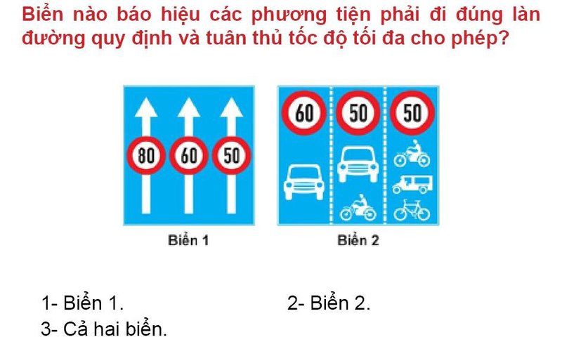 Nội dung câu hỏi thi bằng lái xe số 430