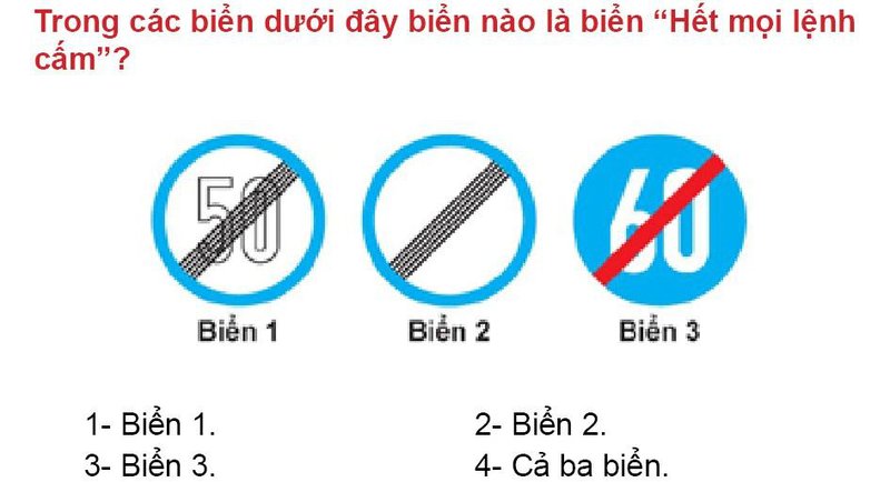 Nội dung câu hỏi thi bằng lái xe số 443