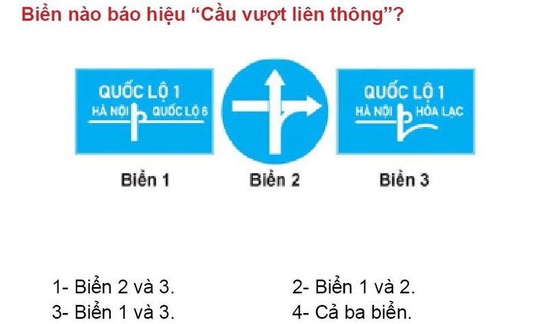 Nội dung câu hỏi thi bằng lái xe số 461