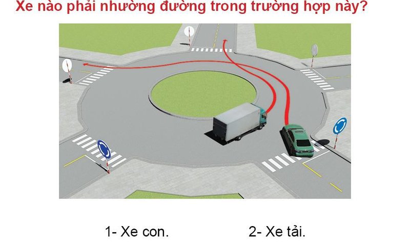 Nội dung câu hỏi thi bằng lái xe số 491