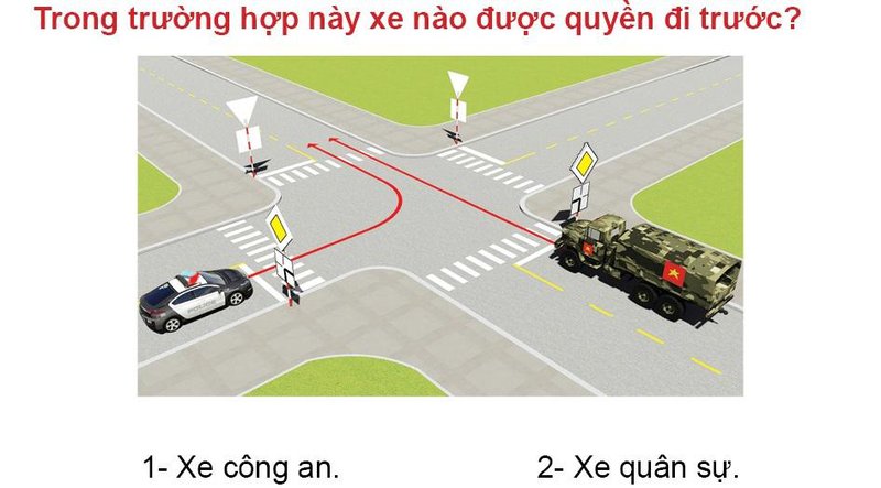 Nội dung câu hỏi thi bằng lái xe số 501