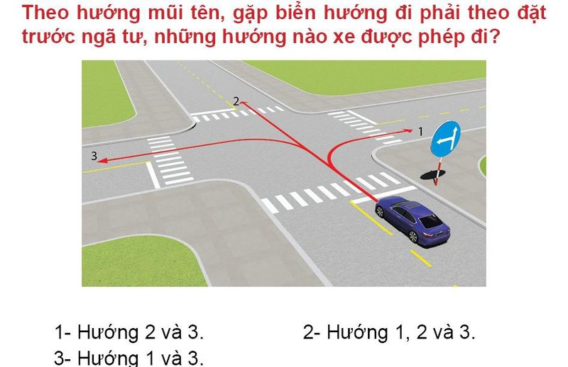Nội dung câu hỏi thi bằng lái xe số 514